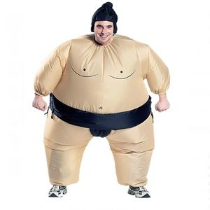 Inflatable Costume Sumo Wrestler Wrestling Suit.